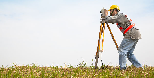 Civil engineer Measure On The Field